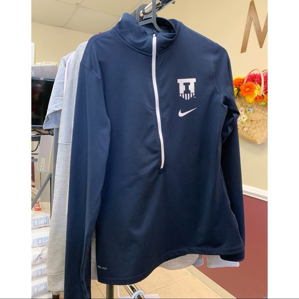 Nike Illinois Logo Half-Zip